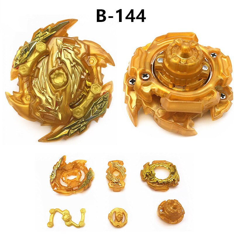 L&#39;ultimo Beyblade d&#39;oro Burst GT B140 B144 B145 con scatola Metal Fusion God Spin Top Toy Boy Gift