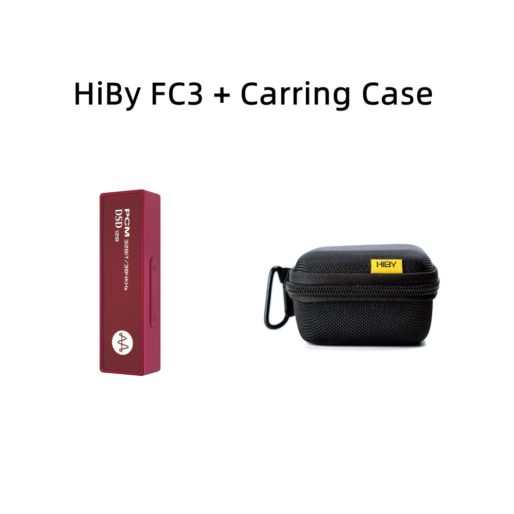 HiBy FC3 portátil MQA 8X Dongle tipo C USB DAC Audio decodificador de alta fidelidad amplificador de auriculares DSD128 3,5 Jack para Android iOS Mac Win10