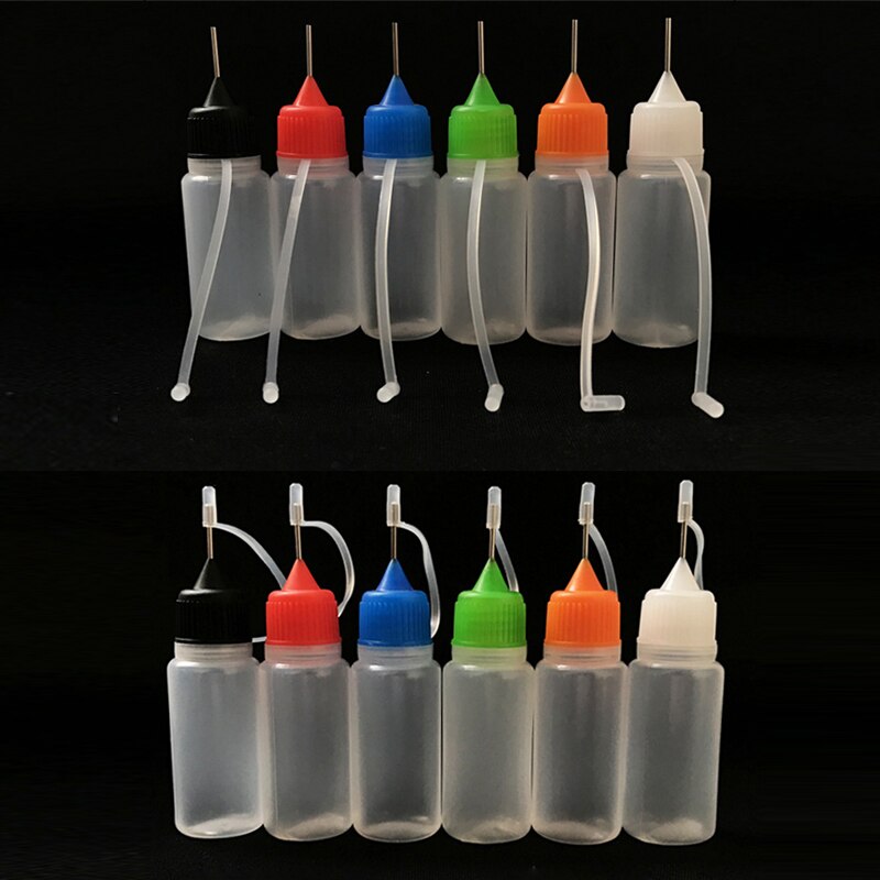 Squeezable Bottles Needle Bottle Dropper Plastic Dropper Bottles Eye Liquid Droppers PE Plastic Bottle Multi-function