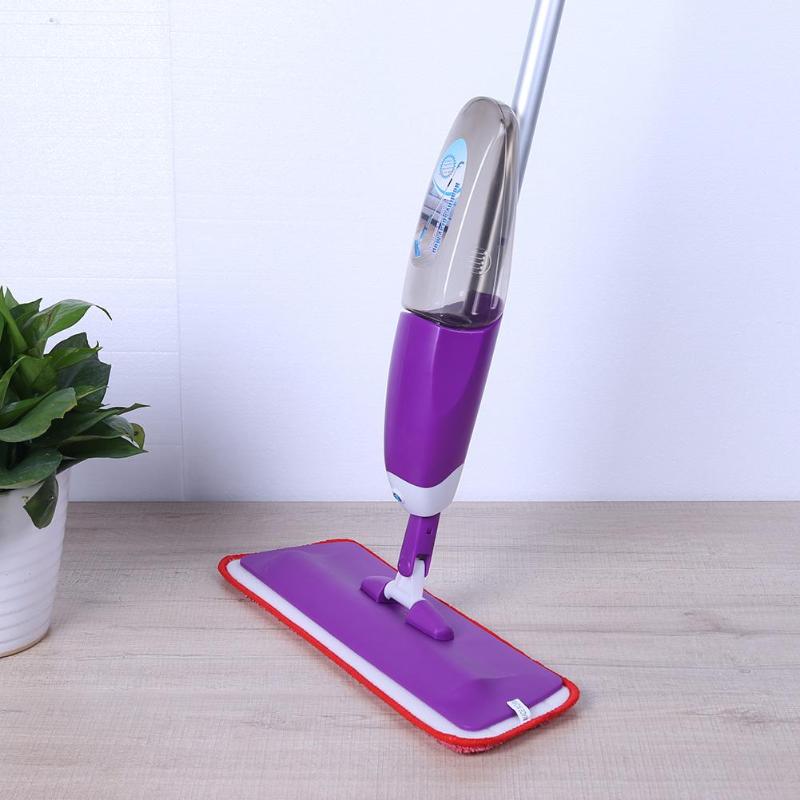 Spuiten Vloer Mop Vermijden Hand Wassen 360 Degre met Herbruikbare Microfiber Schoonmaakdoekje Huis Keuken Houten Vloer Lazy Fellow Mop