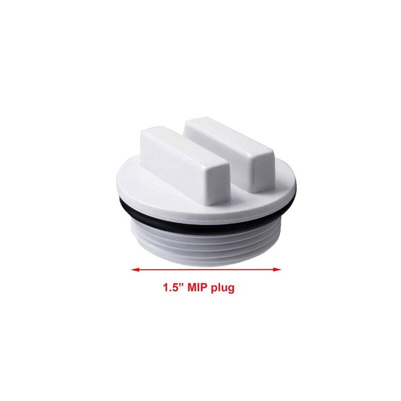 1.5in Schroefdraad Zwembad Spa Terugkeer Lijn Winterizing Plug Filter Afvoer Plug Met O-Ring Voor Winterizing Zwembaden Zwembad tool