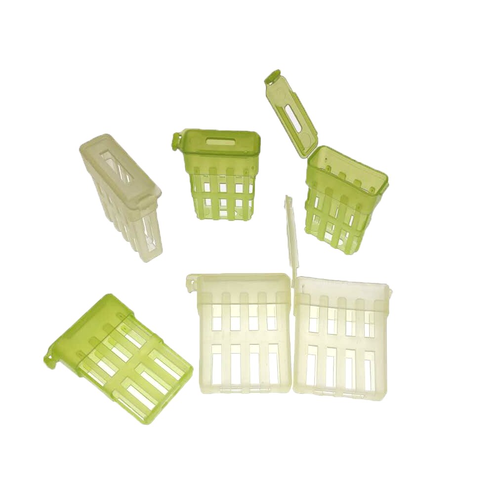 5PCS Queen Bee Cage Catcher Rearing Cages Box Cup Cell Plastic For Prisoner Introduction Bees Tools Beekeeping Supplies