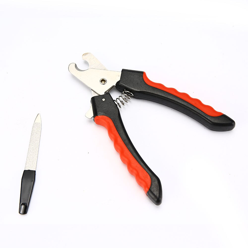 Katt hund nagelklippare husdjursvård produkter för hund katt nagelskärare slipkniv katter hundar klovård nageltrimmer  zx0023: S 12.5 x 4 cm