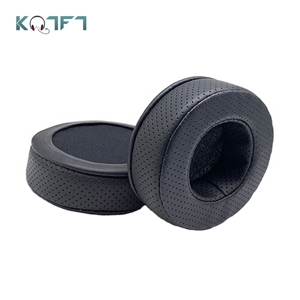 KQTFT-almohadillas de repuesto de terciopelo para auriculares, piezas de almohadillas para Superlux HD681EVO HD668B HD681 HD681B HD662, cubierta para almohadillas: Breathable mesh
