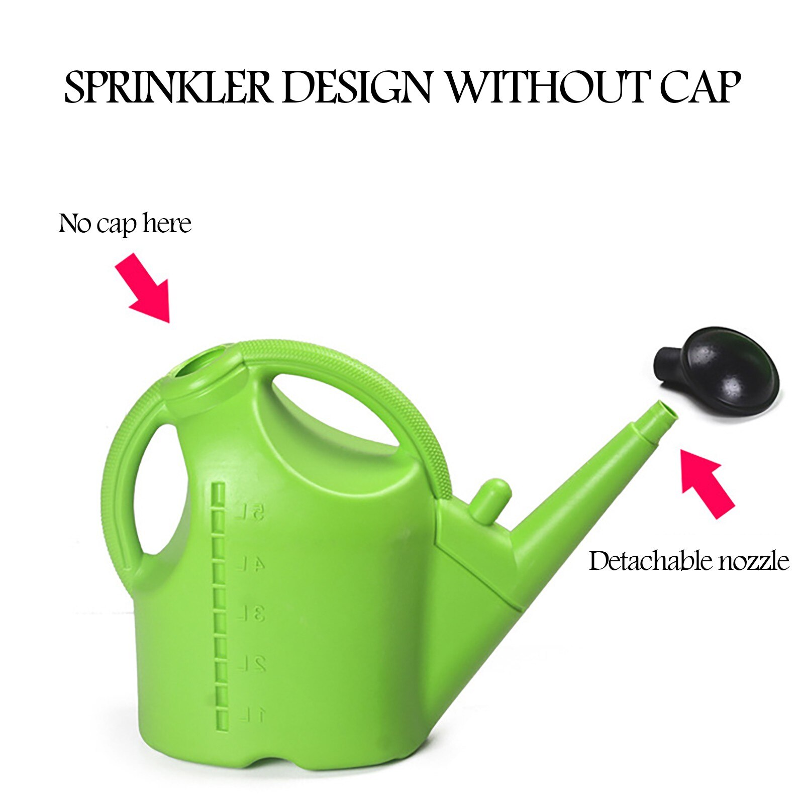 5L Watering Pot Detachable Watering Can Large Capacity Watering Can For Indoor Outdoor Garden For plants trees children&#39;s bath