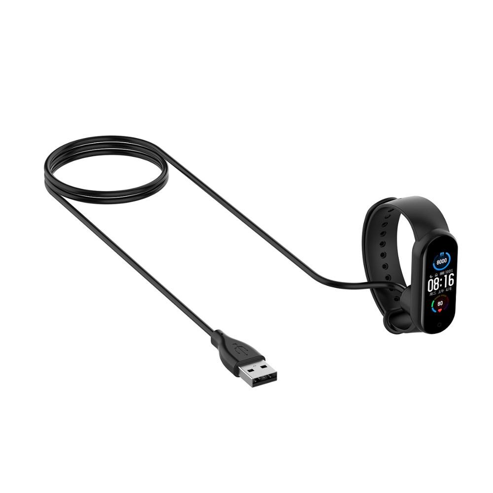 Usb Oplader Voor Xiaomi Miband 5 Smart Horloge Band Magnetische Oplaadkabel Voor Mi Band 5 Usb Snel Opladen Smart accessoires