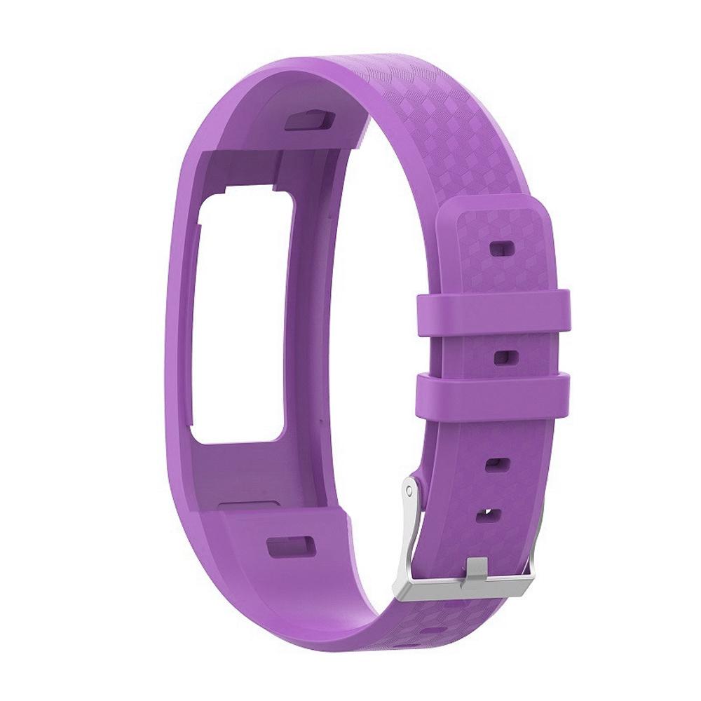 Breathable L Size Silicone Wrist Strap Replacement Watch Band For Garmin Vivofit 1/Vivofit 2 For Waterproof Outdoor Bracelet: 12 purple