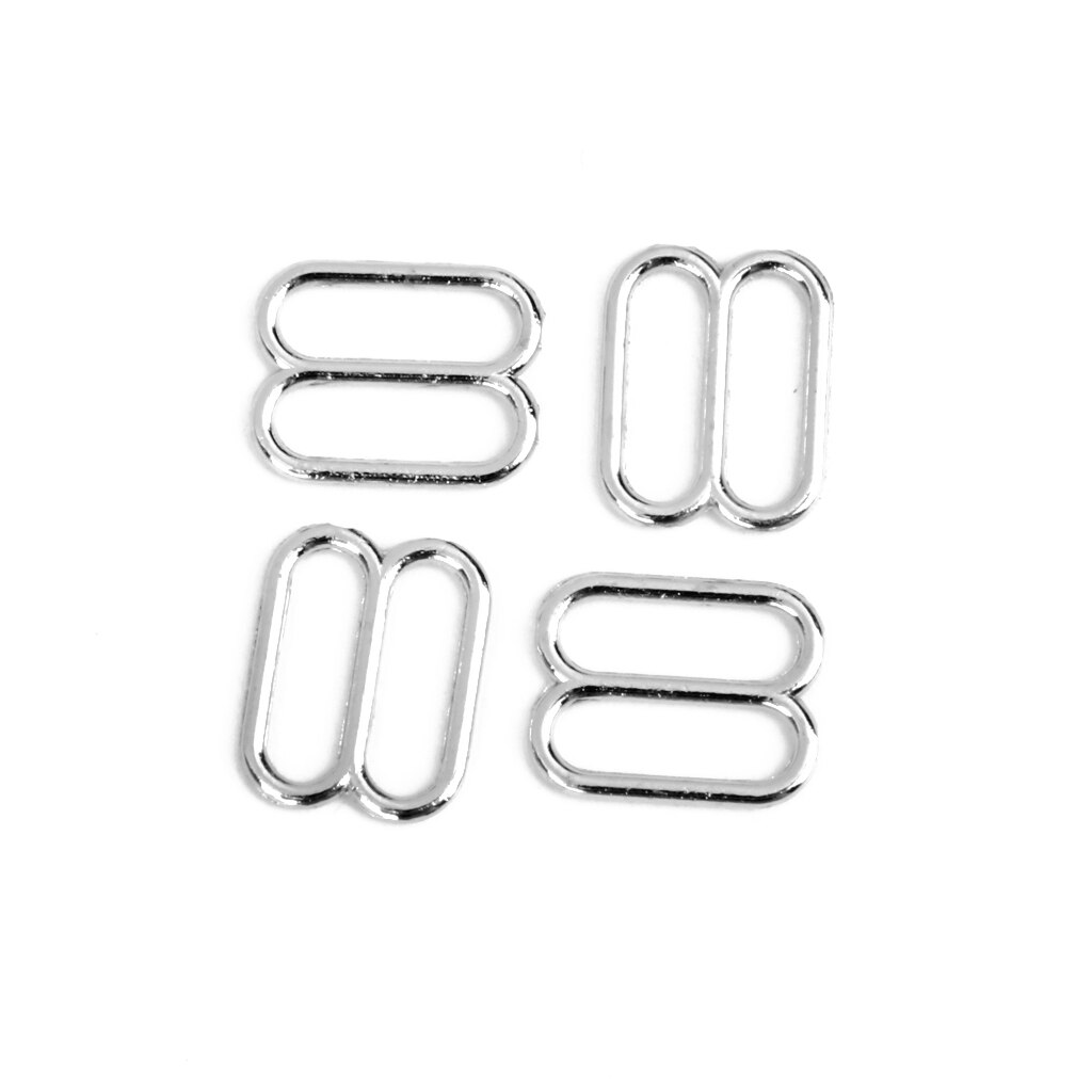 Lingerie Rings Sliders - 200 Pieces Bra Strap Adjuster Hooks Fasteners Clip -