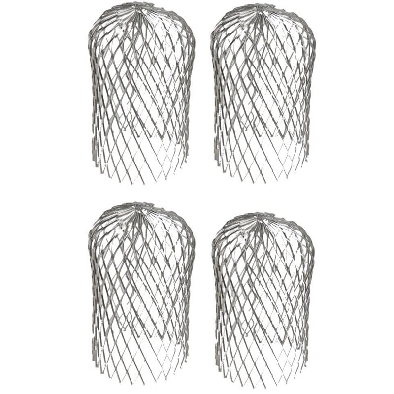 JFBL 4PCS Leaf Filter Anti-Leaf Filter Garden Eaves Drain Pipe Filter Cap Freely Retractable Filter: Default Title