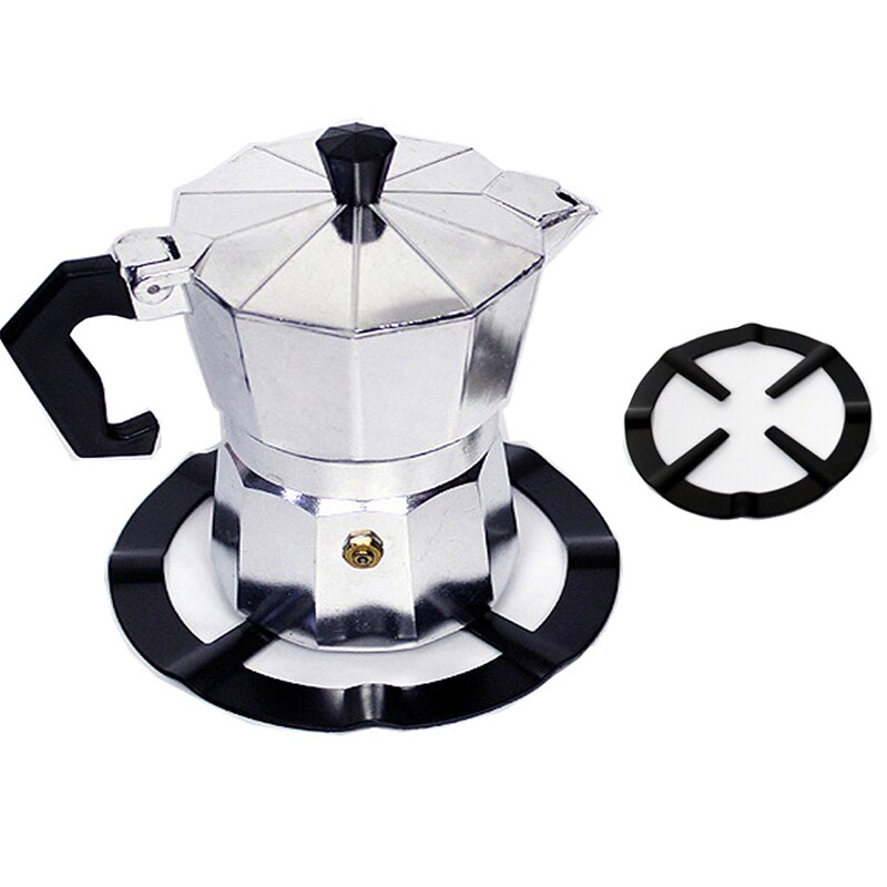 Soporte para estufa de macetas Moka, soporte para olla de café, soporte para quemador de anillo de Gas, rejilla para hofa de Gas, utensilios de cocina para acampada, accesorios de cocina
