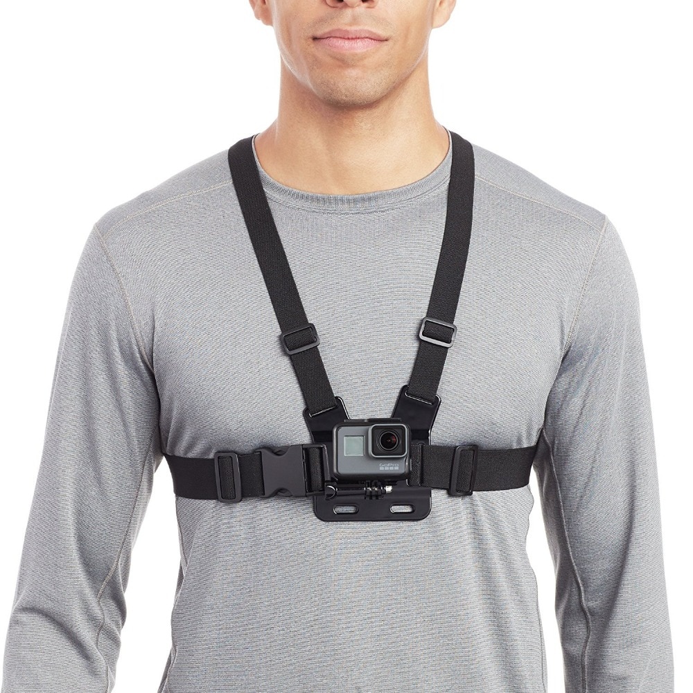 Elastische Verstelbare Hoofdband Mount Riem En Borst Riem Mount Kit Voor Sport Camera Serie Actie Camera Accessoires