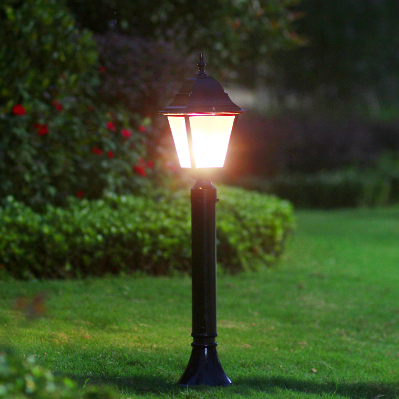 street light modern garden lawn lamp outdoor waterproof landscape lighting tall-column lights 80cm villa tuinverlichting