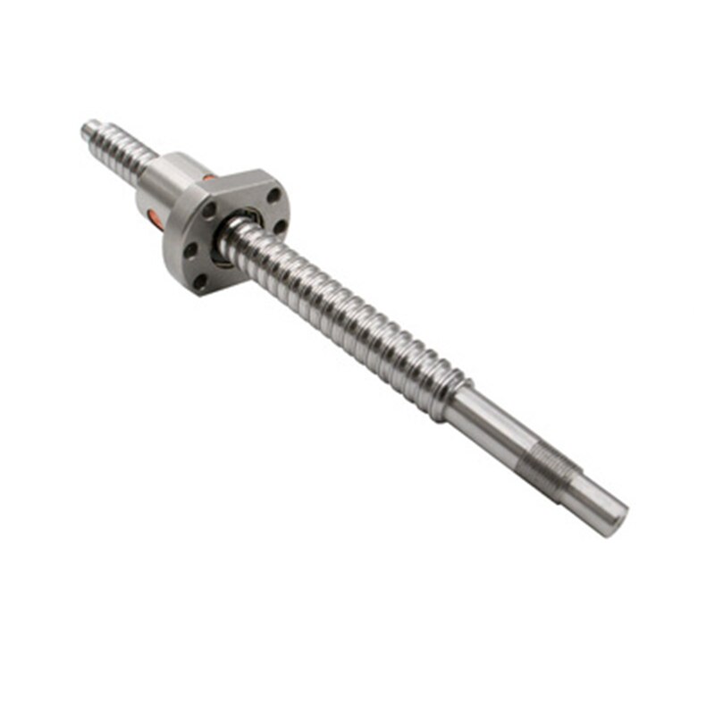 12mm ballscrew SFU1204 set:C7 cold rolled ball screw RM1204 L100/150/200mm with ball nut BKBF10 end machined for cnc parts