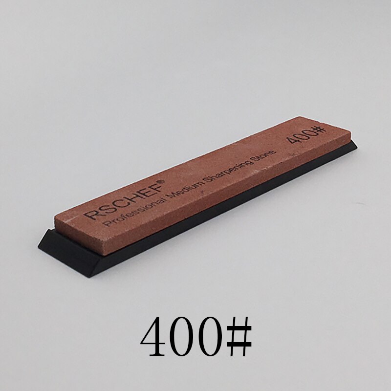 kitchen tool fixed angle sharpener knife sharpener Sharpening stone system tool white corundum whetstone: 400grit