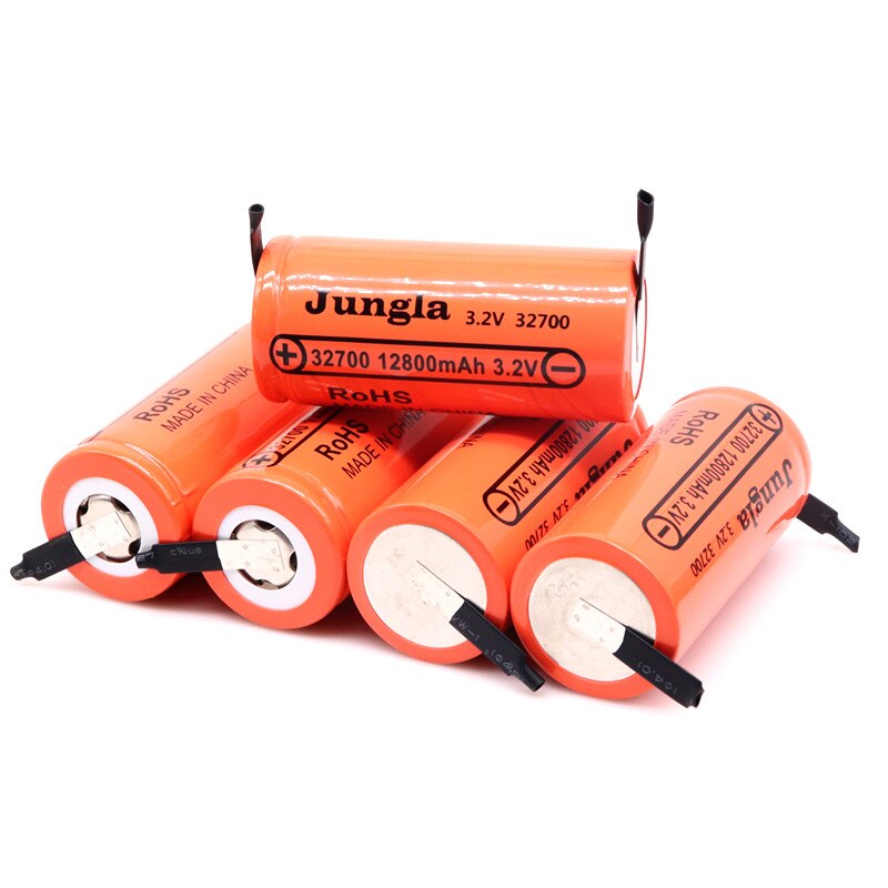 2021 høj kapacitet 3.2v 32700 12800 mah lifepo 4 batteri 12.8ah 50a kontinuerlig afladning maksimalt højtydende batteri+nikkelark