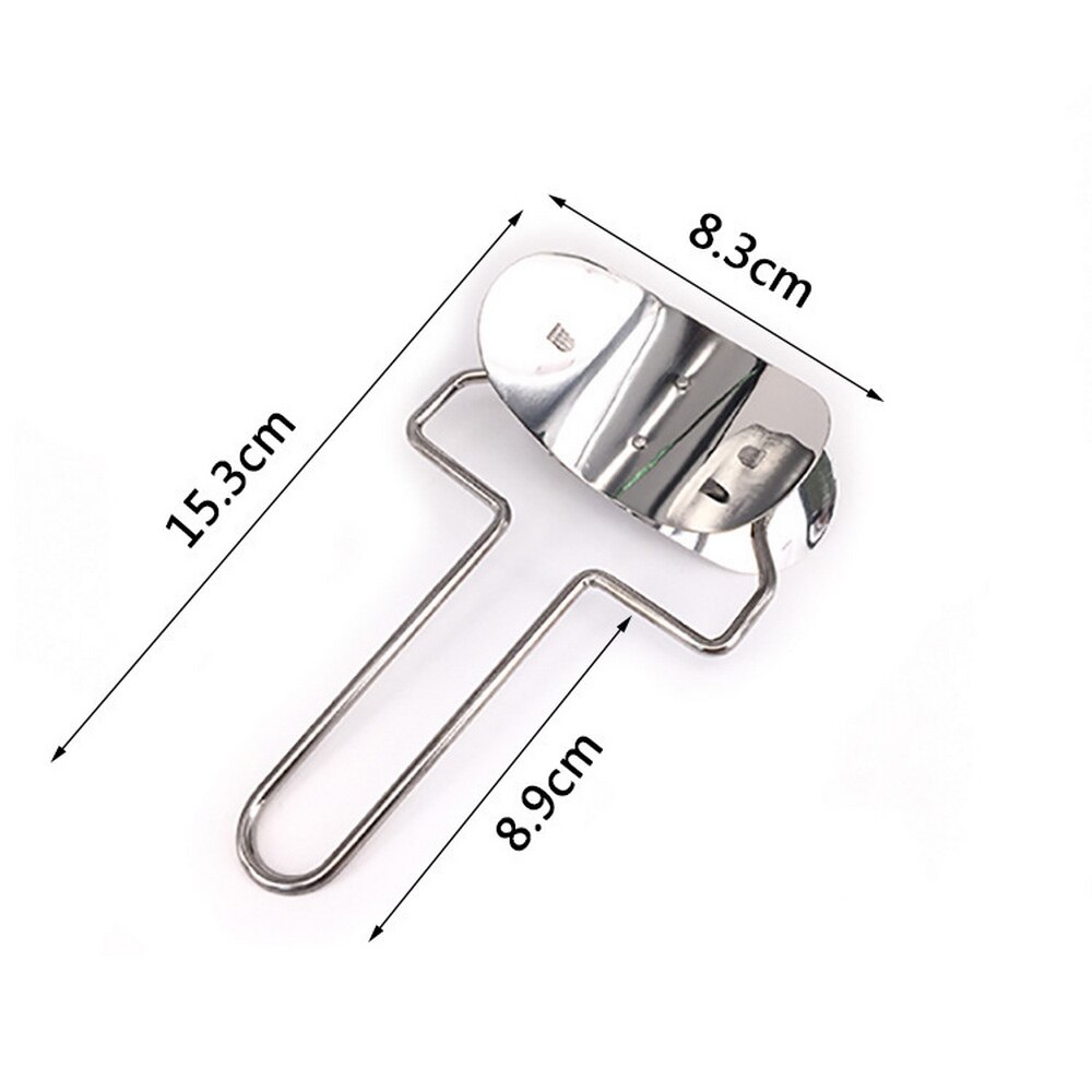 2pcs / set Stainless Steel Dumpling Maker Wraper Pastry Tools Dough Cutter Ravioli Pie Dumpling Mold Kitchen Accessories