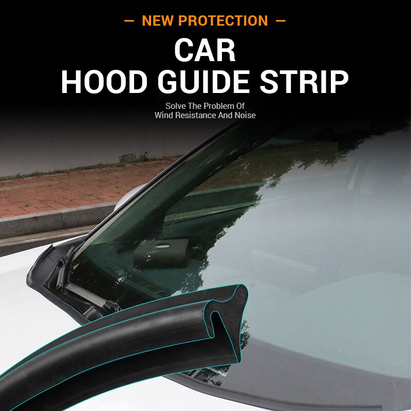 Auto Rubber Strip 180cm Car Windshield Guide Strip... – Grandado