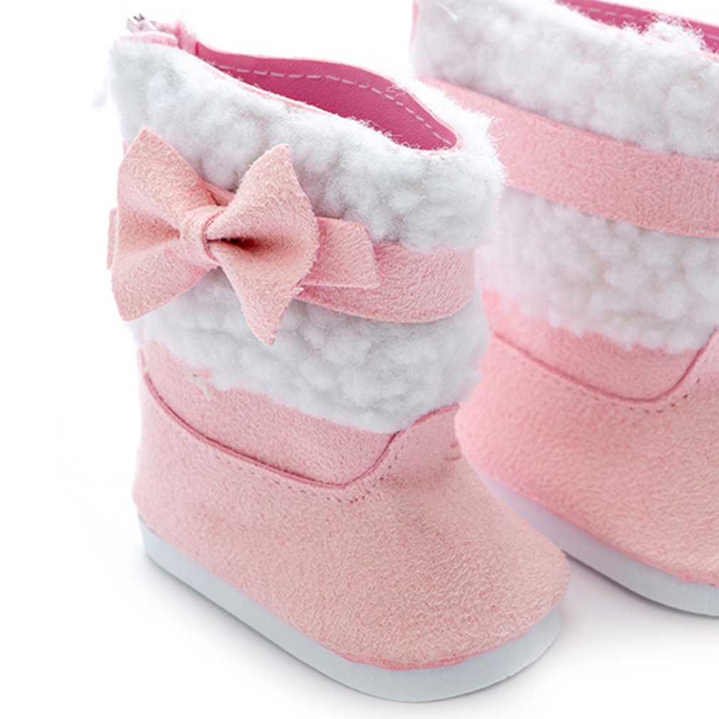 Snowboots Vrouwelijke Korte Pluche Tpr Winter Zachte Bodem Schoenen Zo Comfortabel Het Tegen De Koude Roze