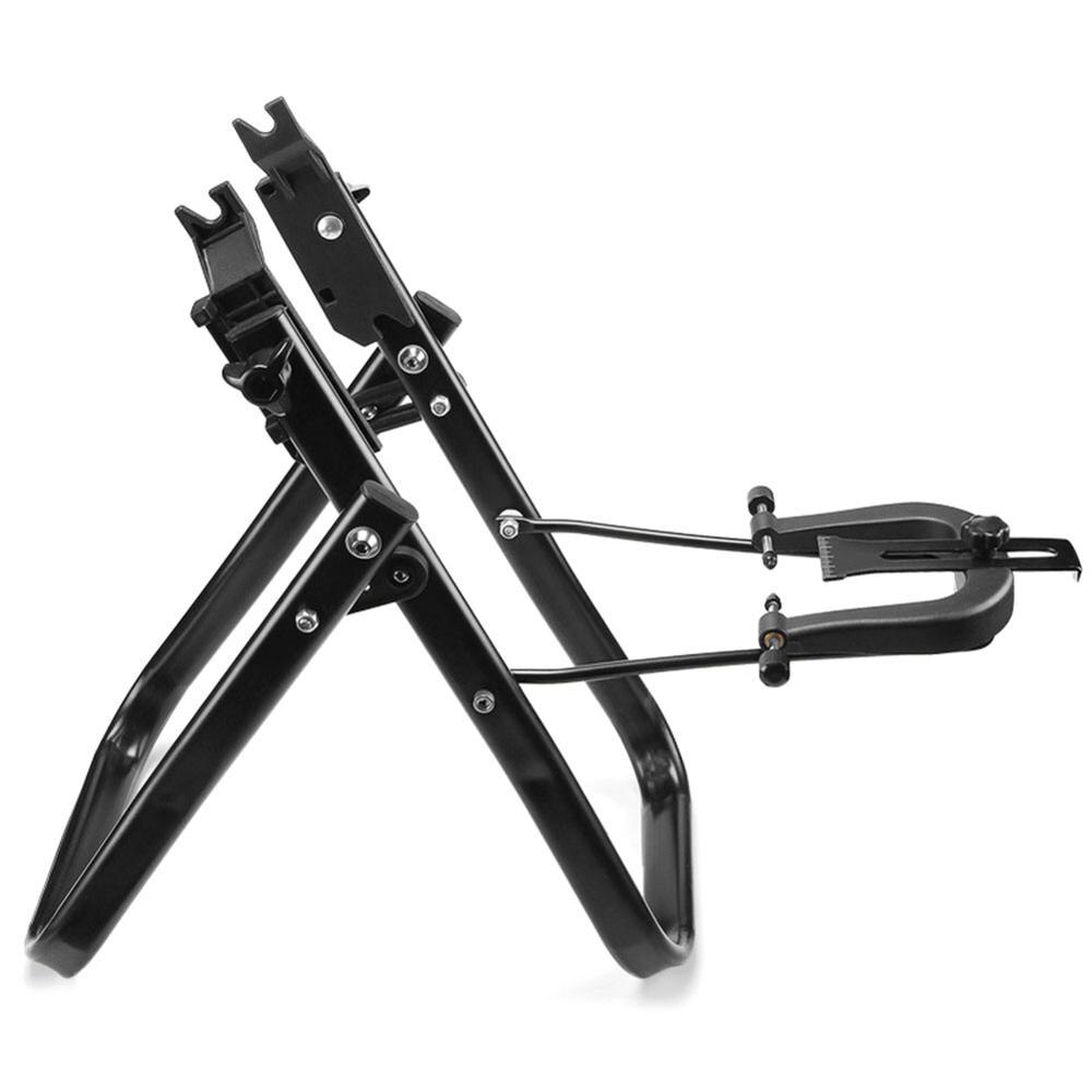 Mountain Bike Road Bike Triangle Vertical Stand Display Wheel Hub Bike Repair Stand Kickstand For Bicycle Repair Floor Stand