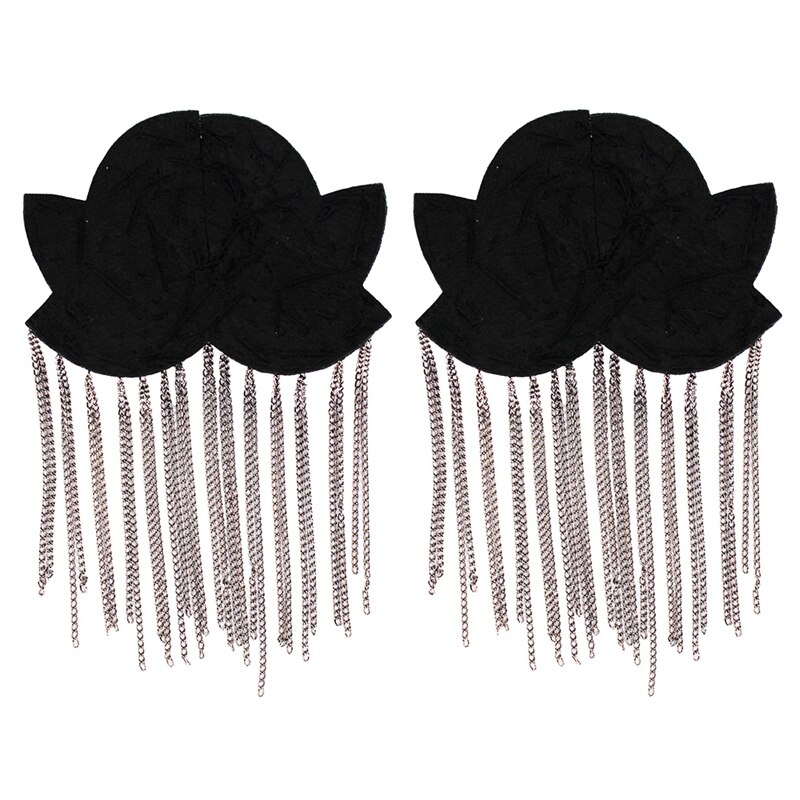 2 stuks franje performance handgemaakte epauletten podiumkleding accessoires broche kleding schoenen en hoeden accessoires sieraden