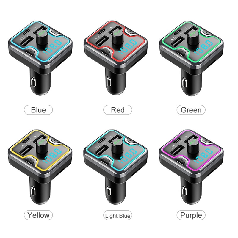 Bluetooth FM Transmitter - Handsfree Bellen & Muziek
