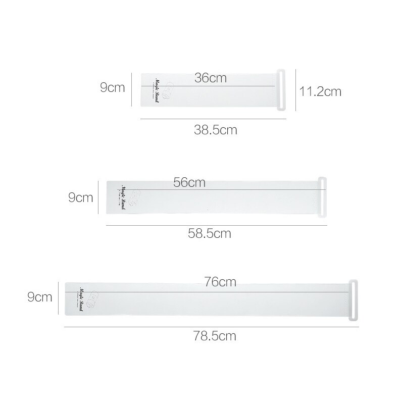 Clothes Sorting Storage Belt Wardrobe Folding Clothes Organizer Ironing Board Storage Bandage Pants Thick Sweater Lazy Banding