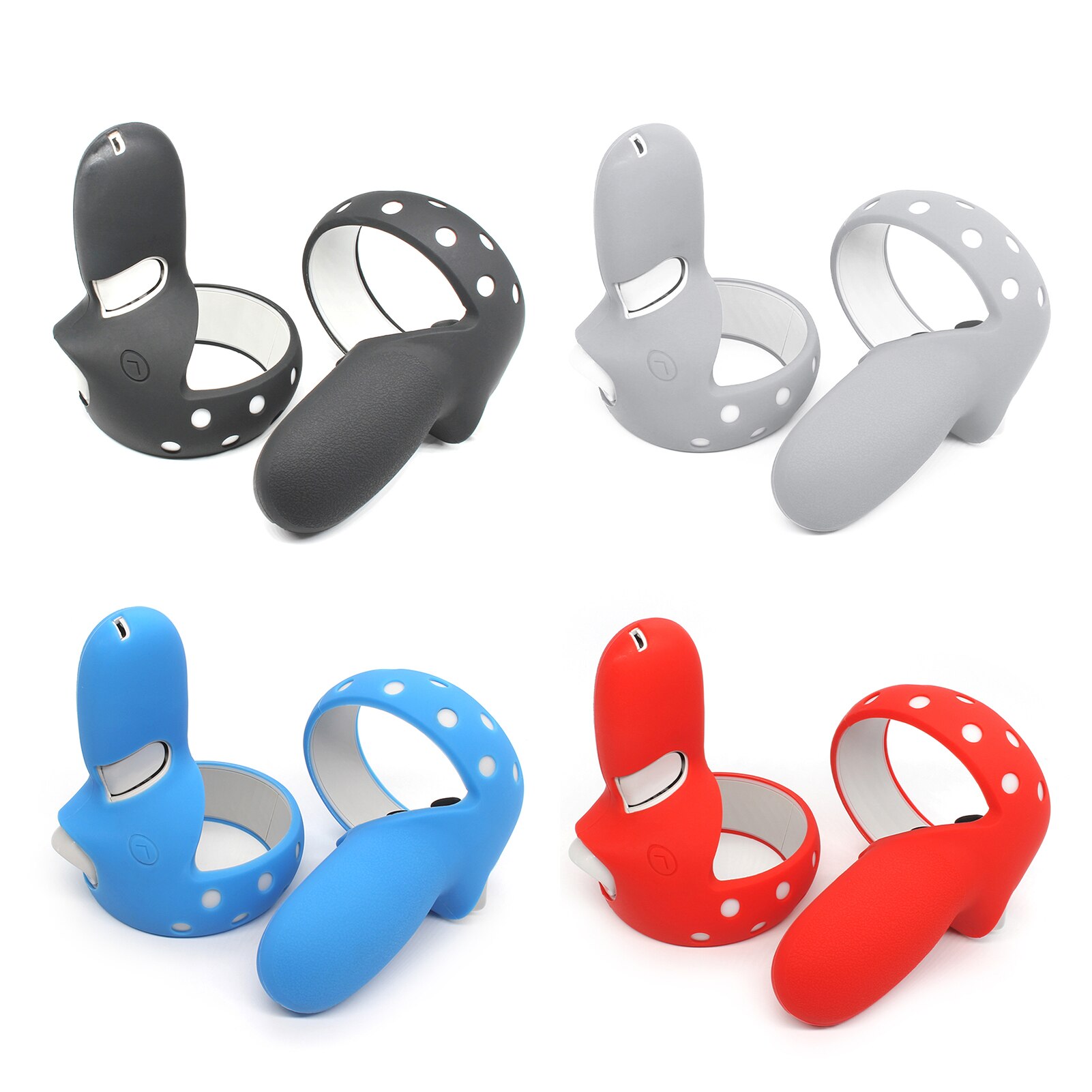 Beschermhoes Voor Oculus Quest 2 Controller Grip Skin Beschermhoes Siliconen Volledige Beschermhoes Vr Accessorie