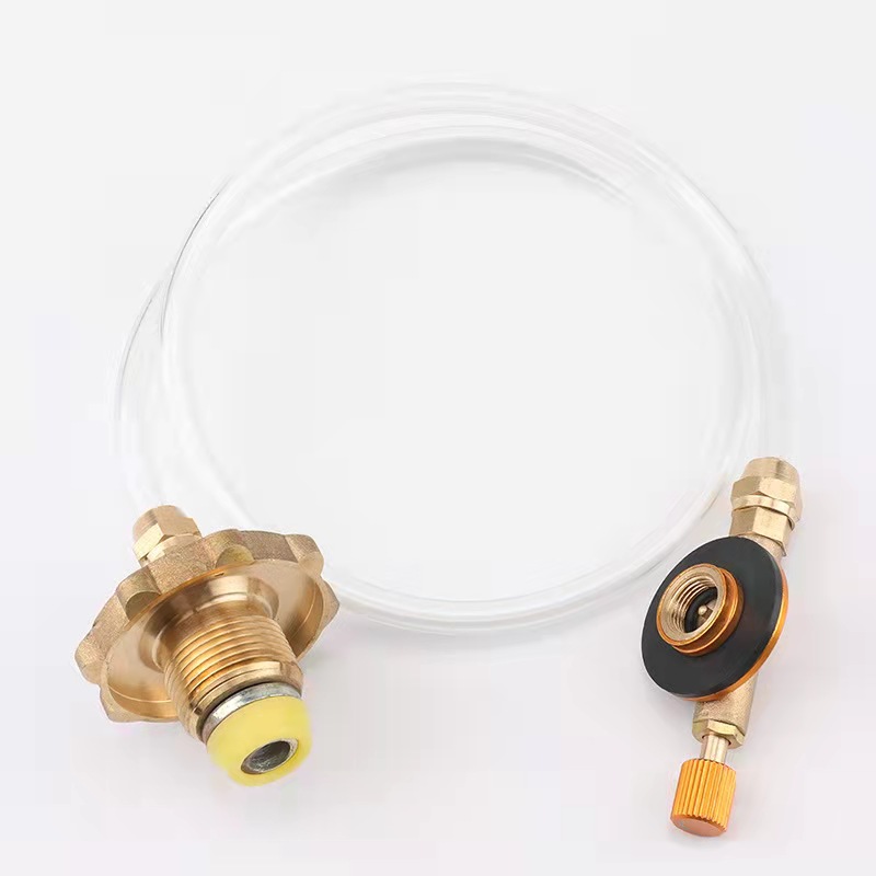 Camping Gasfornuis Propaan Navulling Adapter Ru Eu Gas Flat Cilinder Tank Adapter Kachel Accessoires