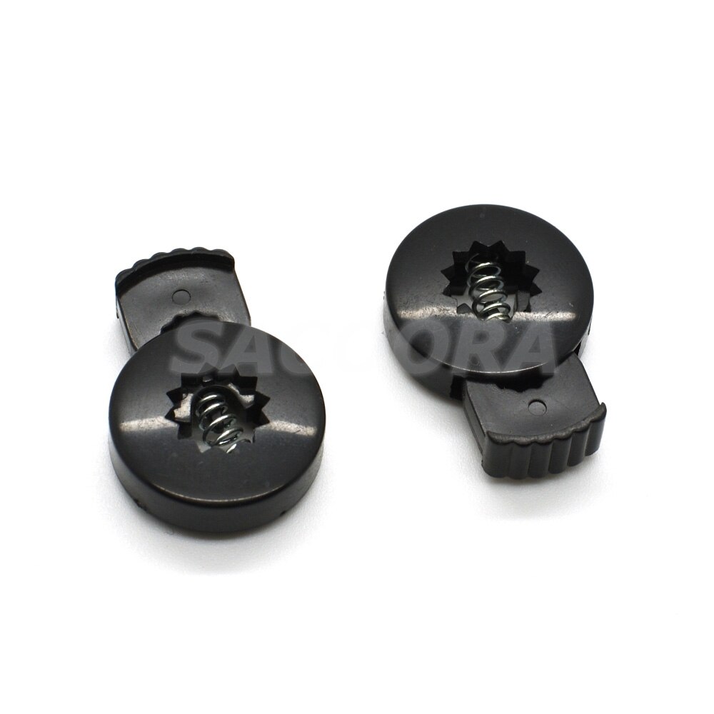 10pcs/pack Cord Lock Toggle Stopper Plastic Toggle Clip Black 26mm*18mm*6mm K-034