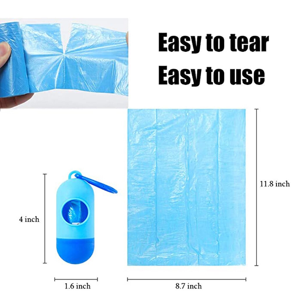 1 Pcs Pet Dog Poop Bag Dispenser Waste Garbage Holder Dispensers Poop Bags Set Pets Dogs Trash Cleaning Dog Toy Supplies