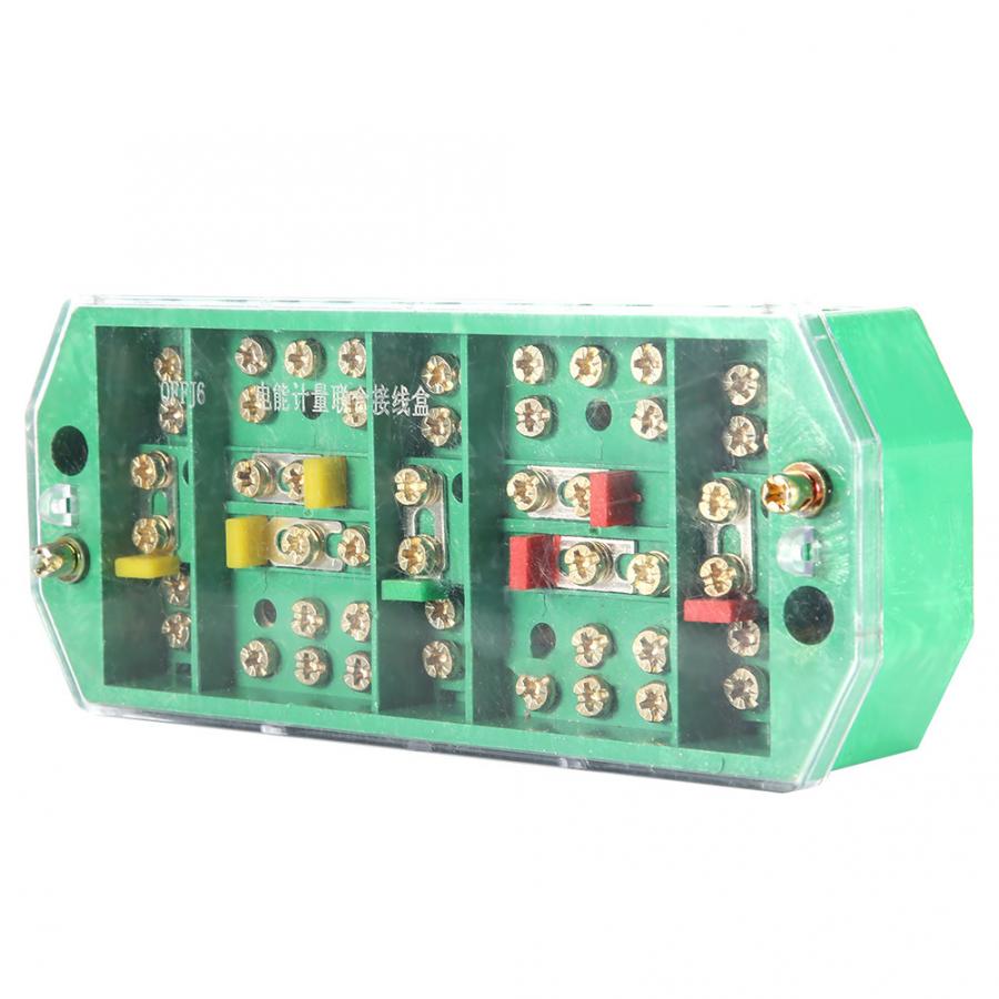 waterproof junction box QFJ6/2080-3 Three Phase Wires Household Meter Terminal Row Electrical Enclosure Junction Box wire.