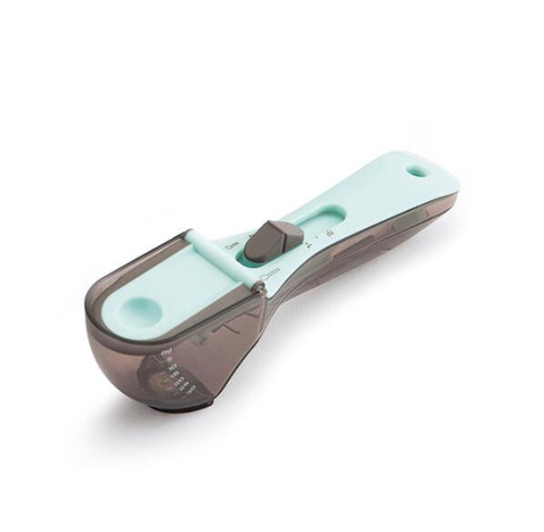Kitchen Gadgets Adjustable Measuring Scoop Plastic Scale Gauge Baking Supplies Portable Metering Spoon Kitchen Accessories: S 30ml