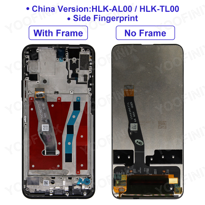 6.59 "pour Huawei Honor 9X LCD STK-LX1 Affichage Écran Tactile Numériseur Pour Huawei HLK-AL10 TL10 Pièces De Rechange