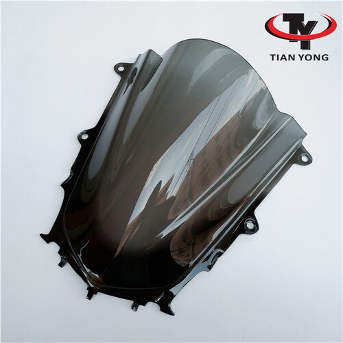 Motorfiets voor yamaha  r1 r 1 15-16-17 windscherm windscherm rookzwart helder windscherm: Rookzwart