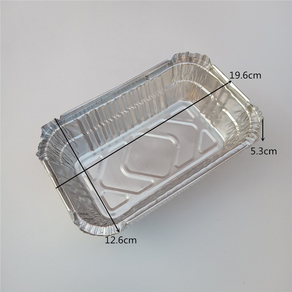 40Pieces Disposable Aluminum Foil Grill Drip Pans for BBQ Weber Grills 700ml