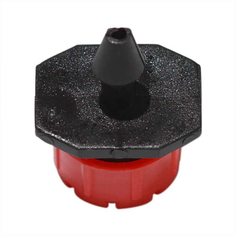 100pc Adjustable Gardening Micro Flow Drip Head Barb Irrigation Watering Dripper Sprinkler Pot For Greenhouse