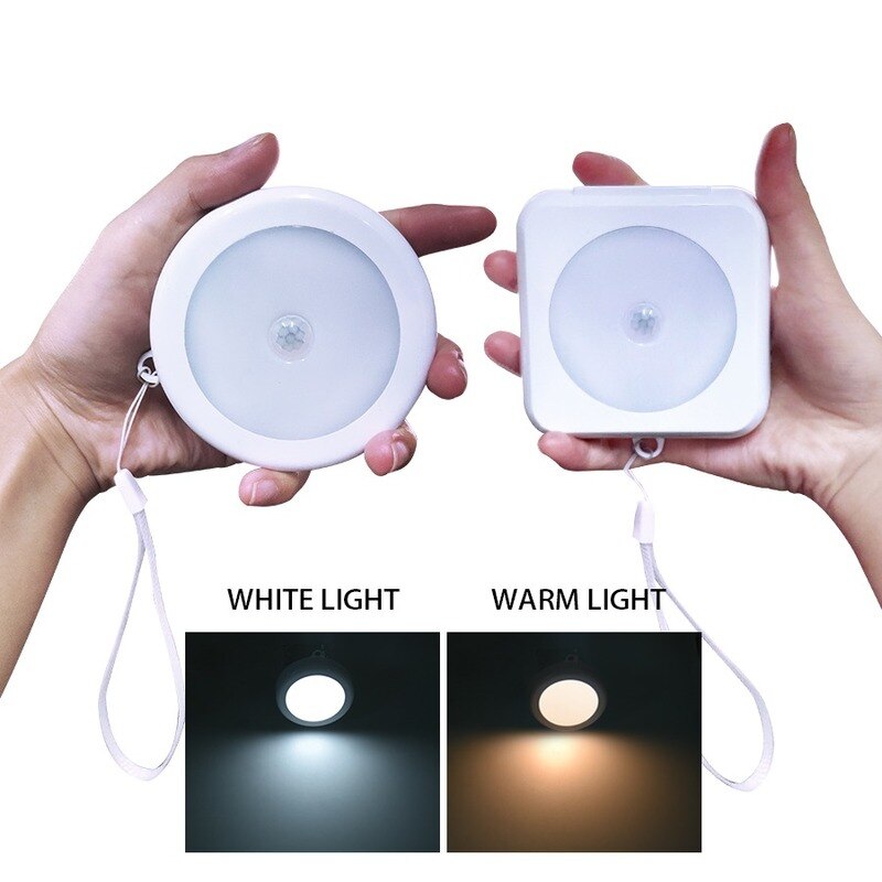 Foxanon Led Onder Kast Licht Universele Garderobe Licht Motion Sensor Nacht Licht Voor Kast Kast Keuken Kinderen Lamp