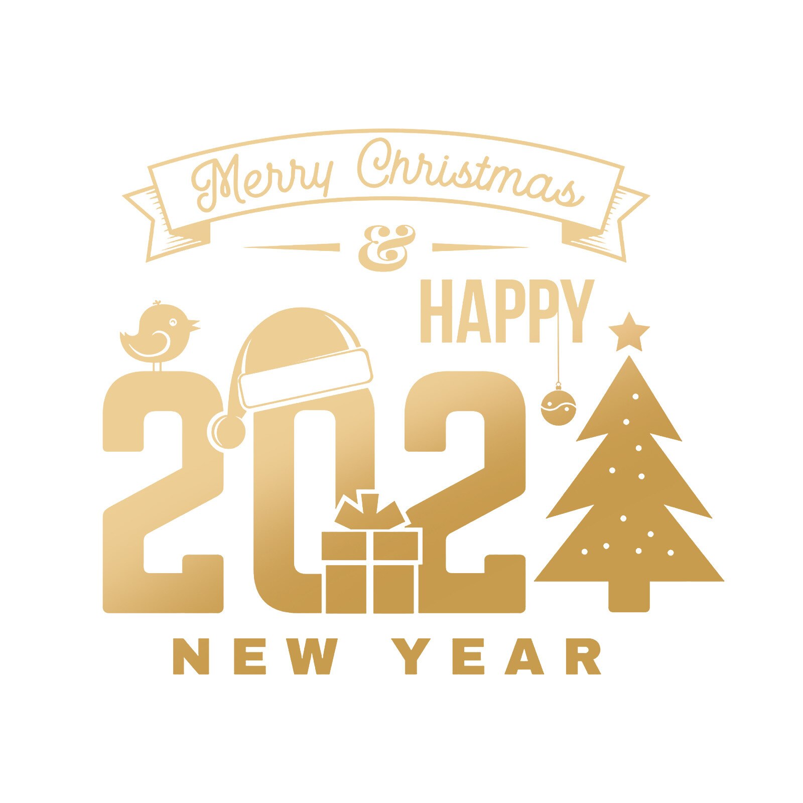 DIY Merry Christmas Wall Stickers Window Glass Stickers Christmas Decorations For Home Christmas Ornaments Xmas Year: Gold