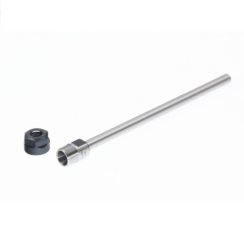 C8 ER11 100L 150L C8 ER8 100L 150L Extension Rod/ Straight Shank For CNC Milling Lathe For ER11 Collet With ER11 Nut