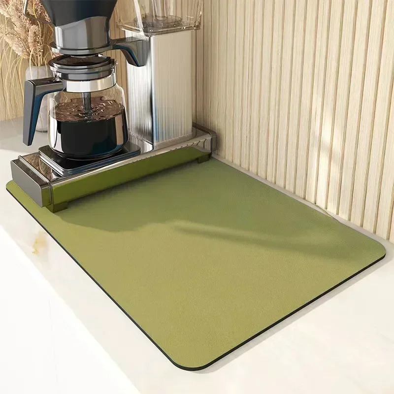 Küchenmatte, Abtropffläche, Küchenunterlage, Kaffee, saugfähig, Tischsets, Trocknung, Geschirr, Unterlage, Erzähler, Cocina-Matten für Küchenzubehör