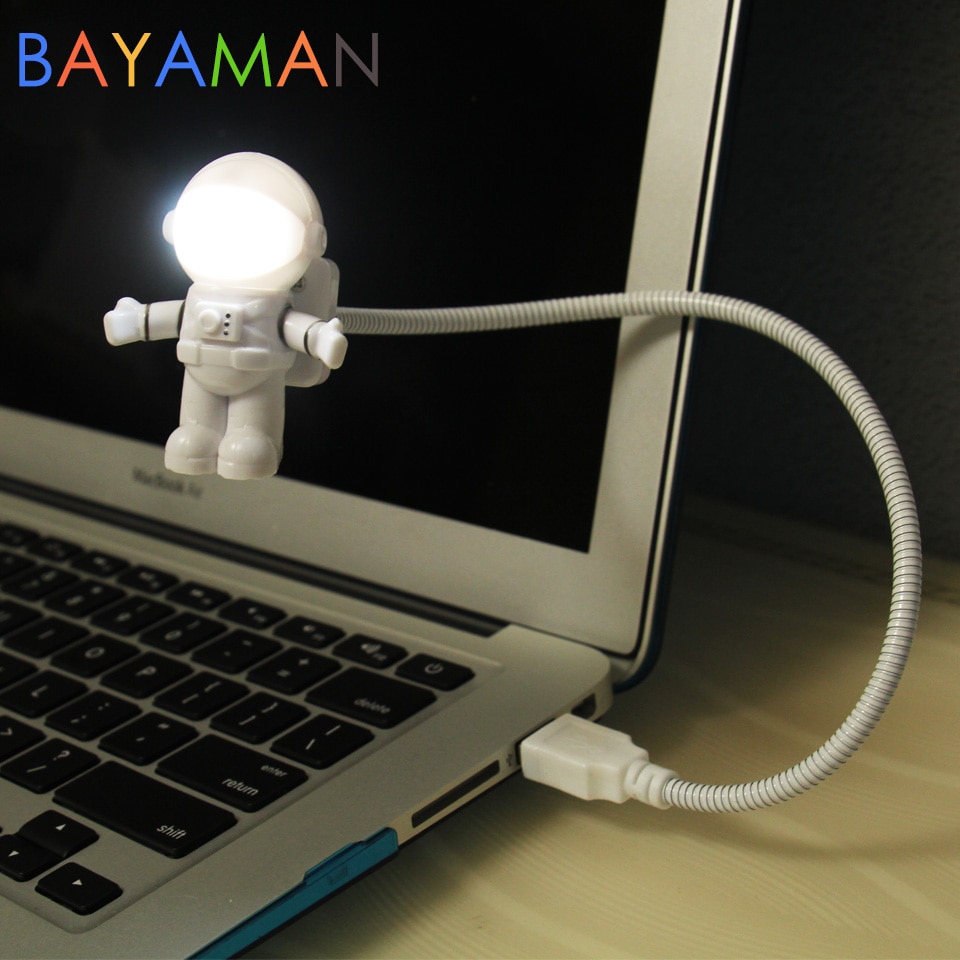 Kreative Astronaut nacht lichter Spielzeug lampe Schützen augen LED energiesparende