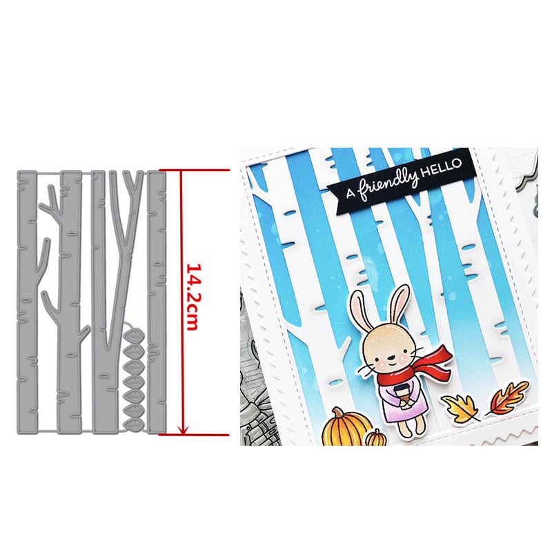 Rectangle Frames Scenes Rainbow Words Phrases Metal Cutting Dies Pond Stencil DIY Card Crafts Scrapbooking Template dies: H4582