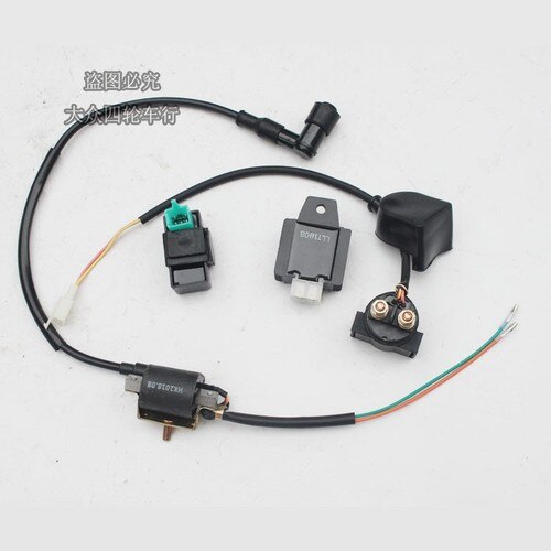 110-125cc Kading brouillage moto ATV pièces mouche retour transformateur allumage redresseur relais dispositif électrique: E