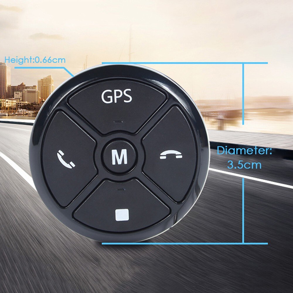 Universal Car Steering Wheel GPS DVD Wireless Smart Button Remote Control Car Smart Steering Wheel Controller