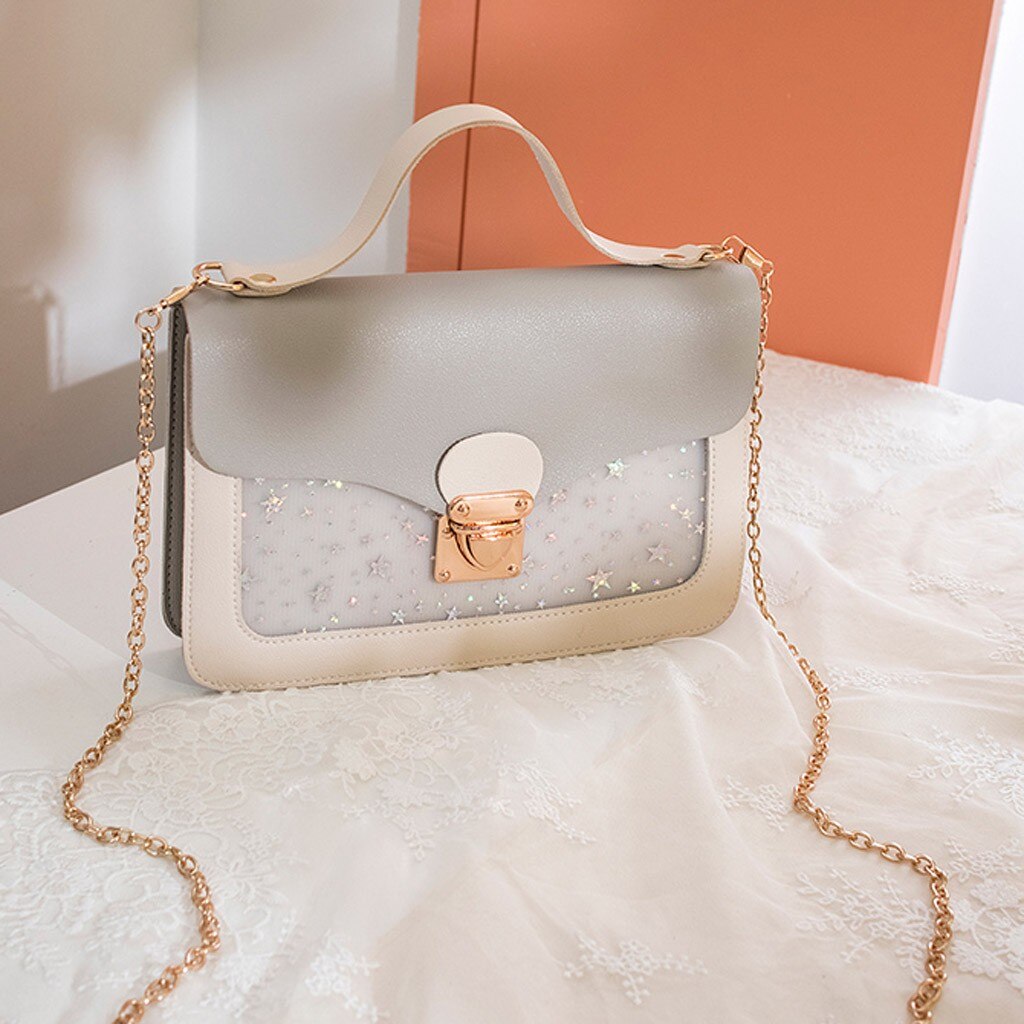 Women Bag Sequin Shoulder Small Flap Crossbody Bags Messenger Bag For Girl Handbag Ladies Phone Purse Bolso Mujer #S