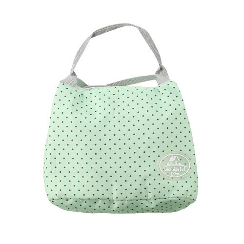 Tragbare Striped Dots muster Lunch Tasche Für Frauen Kinder Thermische Picknick Kühler Isolierte Reise Carry Lagerung Tote Taschen Kühler