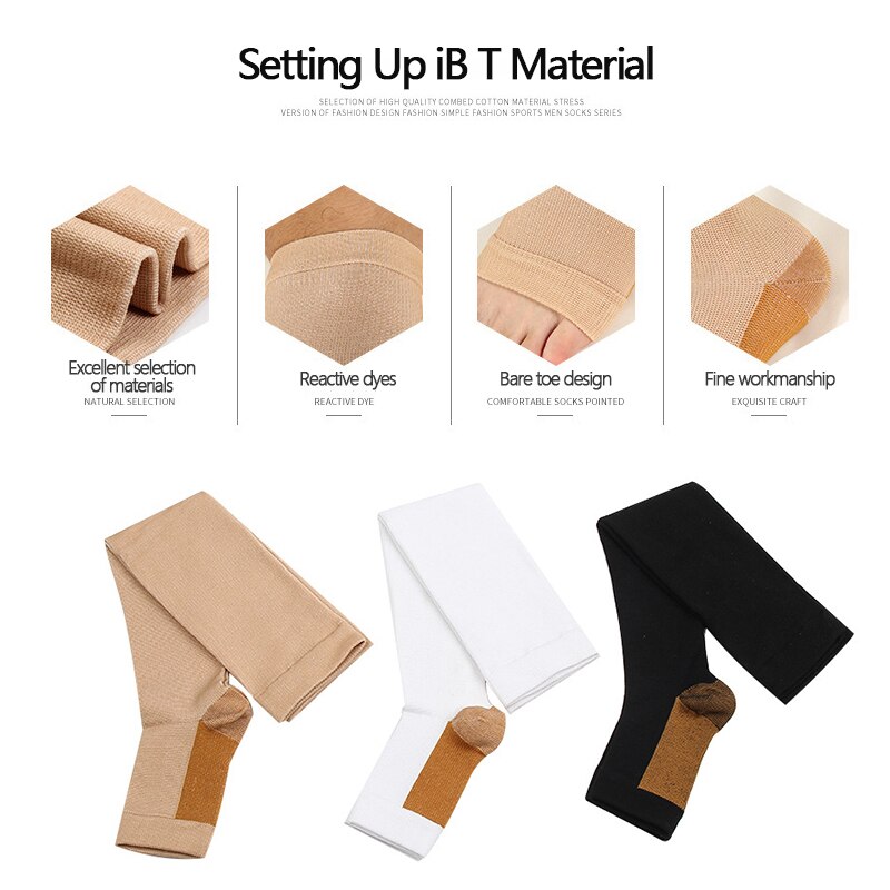 Compression Stockings Pressure Nylon Varicose Vein Stocking Stretch Pressure Circulation Stock Compression Stockings Varicose