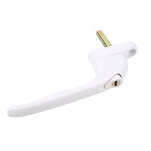 Aluminum Alloy Inline Espag UPVC Window Lever Lock Handle Pull White Home Safety