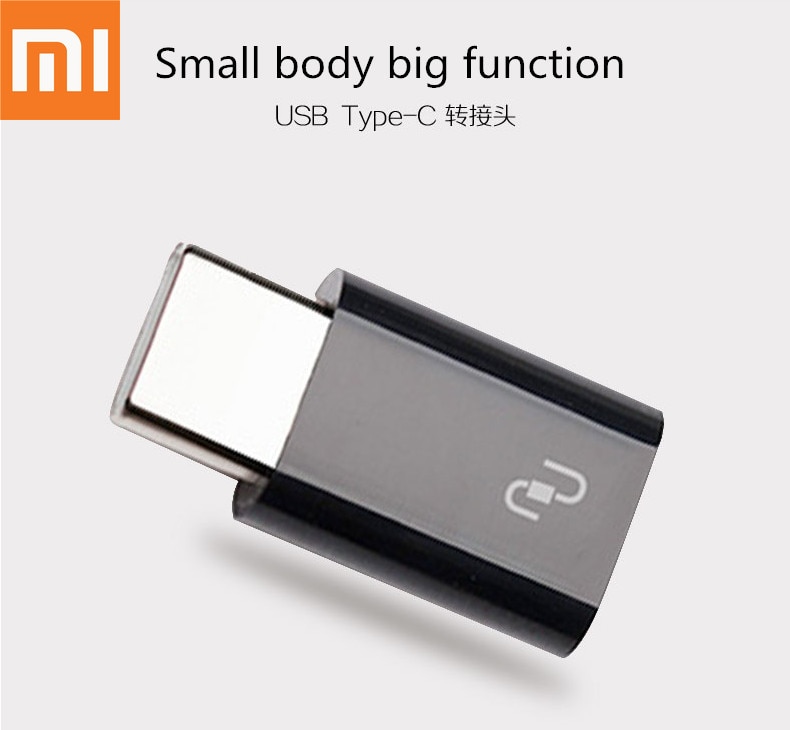 Originele Xiaomi USB Type-C Adapter Micro USB Female naar USB 3.1 Type C Type C Male Kabel Converter Connector snelle Snellader