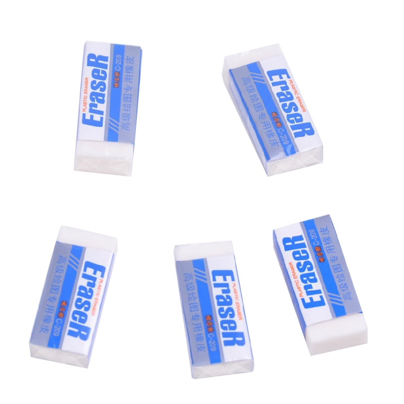 1Pcs Office Briefpapier Klassieke Hoge-Niveau Tekening Gum Kleine Witte Ultra-Schoon Test Rubber Studenten Levert